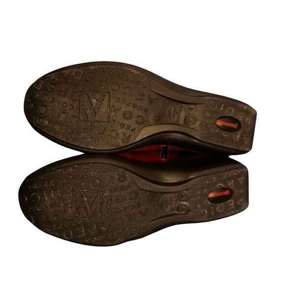 Arcopedico L19 Women's Cherry Red Supporting Ankle Boots 4281 size 41 (10.5) - Picture 10 of 11